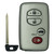Original Toyota 4 Button Proximity Remote Smart Key HYQ14AAB / Board 0140 / 89904-06041 - New OEM Hidden