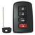 Original Toyota 4 Button Proximity Remote Smart Key HYQ14FBA / G-Board 0020 / 89904-06140 - New OEM Hidden