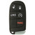 Original Chrysler 5-Button Smart Key M3N-40821302 68155687AB 433 MHz, New OEM Proximity Keys