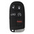 Original Dodge 5-Button Smart Key M3N-40821302 56046777AB 433 MHz, New OEM Keys & Remotes
