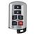 Original Toyota Sienna Proximity Smart Key 6 Button HYQ14ADR / 89904-08010 - New Proximity Keys