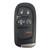 Original Dodge 5-Button Smart Key GQ4-54T 68159657AG 433 MHz, New OEM Proximity Keys
