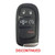 Dodge 5-Button Smart Key GQ4-54T 68159657AG 433 MHz, New OEM