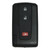 Original Toyota 3 Button Remote Slot Key Without Smart Entry MOZB21TG 89070-47180 Black Logo - New Keys & Remotes