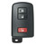 Original Toyota 3 Button Proximity Remote Smart Key HYQ14FBA / G Board 0020 / 89904-52290 - New OEM Hidden