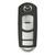 Original Mazda 4-Button Smart Key KR55WK49383 GSYL-67-5RY 315 MHz, New OEM OEM Hidden