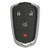 Original Cadillac 4-Button Smart Key HYQ2AB 13510253 315 MHz, New OEM Keys & Remotes