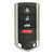 Original Acura 4-Button Smart Key Memory 1 M3N5WY8145 72147-TK4-A71 315 MHz, New OEM Shop Automotive