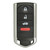 Original Acura 4-Button Smart Key Memory 2 KR5434760 72147-TX6-A11 315 MHz, New OEM Shop Automotive