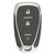 Original Chevrolet 3-Button Smart Key HYQ4AA 13529665 315 MHz, New OEM Shop Automotive