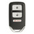 Original Honda 3-Button Smart Key Driver 2 ACJ932HK1210A 72147-TP6-A71 315 MHz, New OEM Shop Automotive