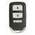 Honda 3 Button Smart Key No Memory ACJ932HK1210A 72147-TP6-A51 315 MHz - New, OEM