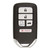 Original Honda 5-Button Smart Key Driver 2 CWTWB1G0090 72147-TVA-A31 433 MHz, New OEM Proximity Keys