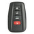 Original Toyota Camry 4 Button Smart Key HYQ14FBC / 89904-06220 - 0351 - US Production - New Keys & Remotes