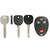 Keyless2Go Keyless2Go Sample Pack For GM Standard-Security: K2G-B106, B106-SH, K-B111, R-GM-402 Keyless2Go