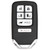 Keyless2Go KEYLESS2GO Honda 6-Button Smart Key No Memory KR5V1X 72147-TK8-A51 315 MHz, Premium Aftermarket Shop Automotive