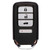 AUTEL Autel MaxiIM IKEY IKEYHD4TP 4-Button Smart Key Honda Style For KM100 Shop Automotive