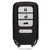 Autel MaxiIM IKEY IKEYHD4TP 4-Button Smart Key Honda Style For KM100
