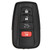 Original Toyota 4 Button Proximity Remote Smart Key HYQ14FBC 8990H-0R040 Keys & Remotes