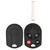 Keyless2Go Keyless2Go Remote Head Key Shell for Ford 164-R8126 - 4 Button - Old Style - HS Blade Remote Head Key Shells