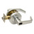 PLS (LC2681 FW) PLS L253FW Grade 2 Door Lever 2-3/4 - Entry - IC - Satin Chrome 26D Our Hardware Brands