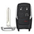 RAM 4-Button Smart Key GQ4-76T 68365327AB 433 MHz, Aftermarket Proximity Keys