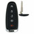 Ford 5 Button Smart Key M3N5WY8609, 164-R8092, 315 MHz with 164-R8022 Insert - Aftermarket