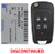 GM 5 Button Remote Head Key A2GM3AFUS04 - New OEM Shop Automotive