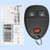 Buick Chevrolet Pontiac 3-Button Remote KOBGT04A 15100811 - New OEM OEM Hidden