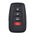 Toyota/Lexus/Scion 4 Button Proximity Key LX80 80K-Series HYQ14FBN 156557