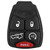 Mopar OHT692427AA/M3N5WY72XX Replacement 5 Button Pad with Hatch