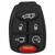 Mopar OHT692427AA/M3N5WY72XX Replacement 6 Button Pad with Hatch & Glass Release Shells
