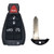 Chrysler Dodge Jeep (L,U,T,RS,P) 5-Button Shell IYZ-C01C, Aftermarket