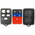 Ford/Mercury 5 Button Remote Case Shells