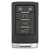 Cadillac 5 Button Remote Case Keys & Remotes