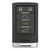Cadillac 4 Button Smart Key Case Keys & Remotes