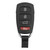 Hyundai Fob Shell With Chrome 163180 Keys & Remotes