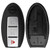 Nissan 3 Button Smart Key Case With Transponder Insert Shop Automotive