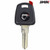 JMA Peugeot/Vespa/Triumph Motorcycle Chipless Transponder Key Shell, TP00NE-45.P1, NE74T5