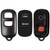 Toyota 3 Button Remote Replacement Case (Circle Panic) Shells