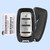 Chrysler 4-Button Smart Key M3N-97395900 68419652AB 433 MHz, New OEM Shop Automotive