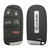 Dodge 5-Button Smart Key M3N-40821302 433 MHz, Refurbished Grade A Proximity Keys