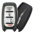Chrysler 5-Button Smart Key M3N-97395900 68241531AC 433 MHz, Refurbished Grade A Proximity Keys
