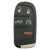 Chrysler 5-Button Smart Key M3N-40821302 68155687AB 433 MHz, Refurbished Recase Proximity Keys