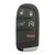 Jeep 5-Button Smart Key M3N-40821302 68143505AC 433 MHz, Refurbished Recase New In Stock