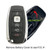 Lincoln 5-Button Smart Key 1-Way M3N-A2C9407300 164-R8156 315 MHz, Refurbished Recase Shop Automotive