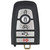 Ford 5-Button Smart Key 2-Way M3N-A2C931426 164-R8166 902 MHz, Refurbished Recase Shop Automotive