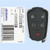 Cadillac 5-Button Smart Key HYQ2EB 13598538 433 MHz, New OEM OEM Hidden
