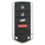 Acura 4-Button Smart Key Memory 1 KR5434760 72147-TX4-A01 315 MHz, Refurbished Grade A Proximity Keys