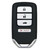 Honda 4-Button Smart Key No Memory CWTWB1G0090 72147-TVA-A11 433 MHz, Refurbished Recase Shop Automotive